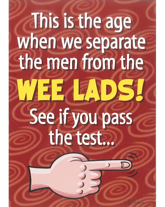 THIS IS THE AGE WHEN