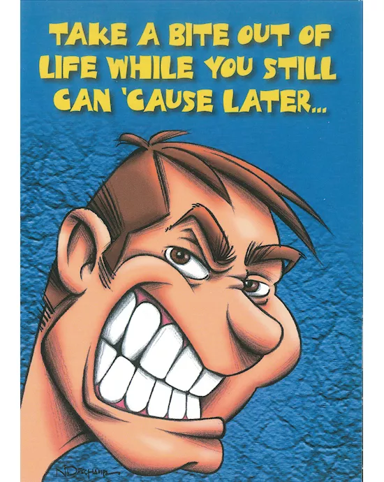 TAKE A BITE OUTTA LIFE