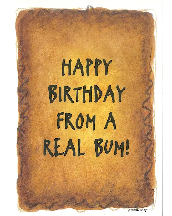 HAPPY BIRTHDAY FROM A