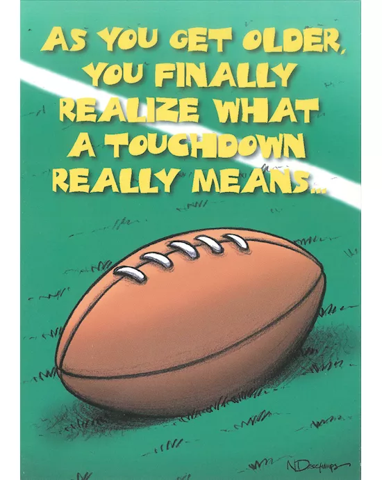 AS YOU GET OLDER