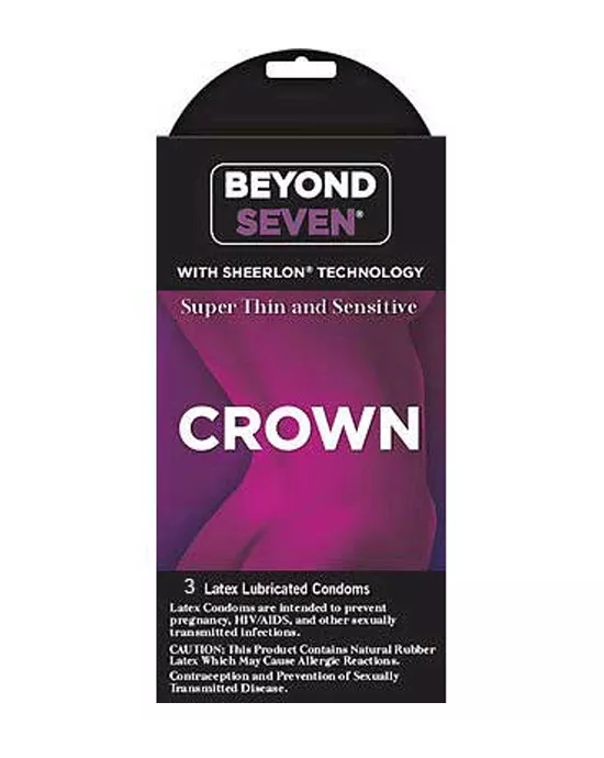 Crown Condoms 3pk