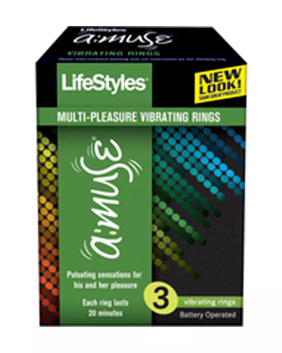 Lifestyles A: Muse Vibrating Ring 3ct