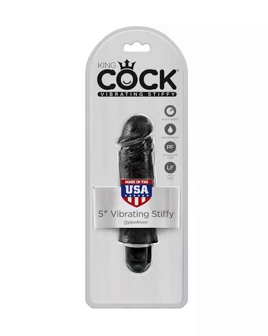 King Cock 5 in Vibrating Stiffy