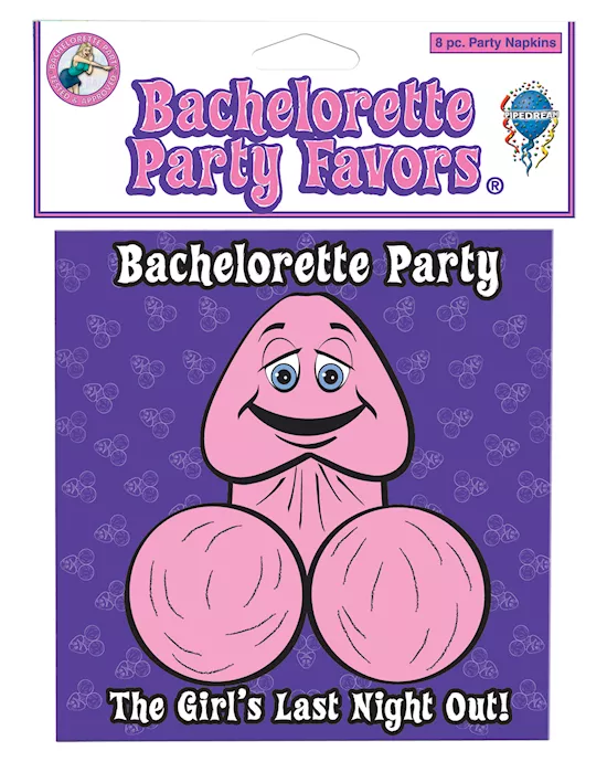 BP PARTY NAPKINS 8PC