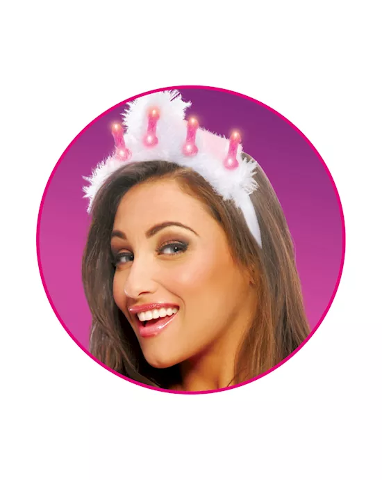 LIGHT-UP PECKER TIARA