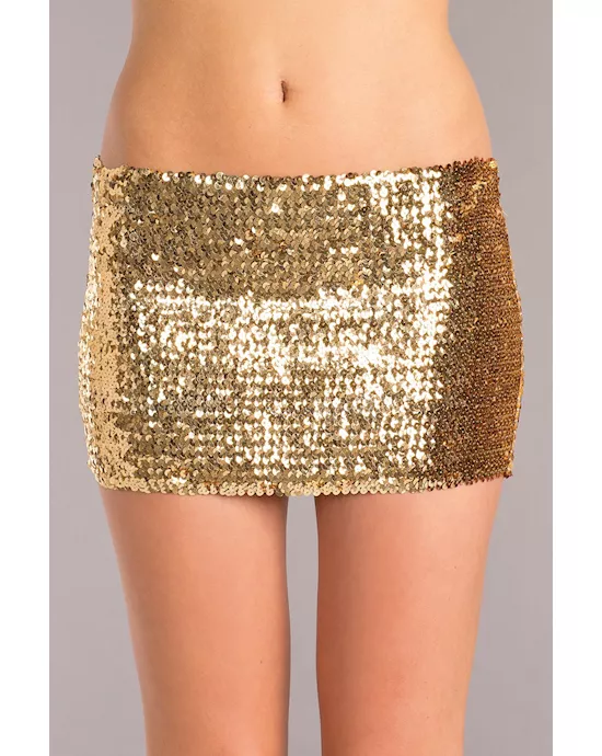 Sequin skirt