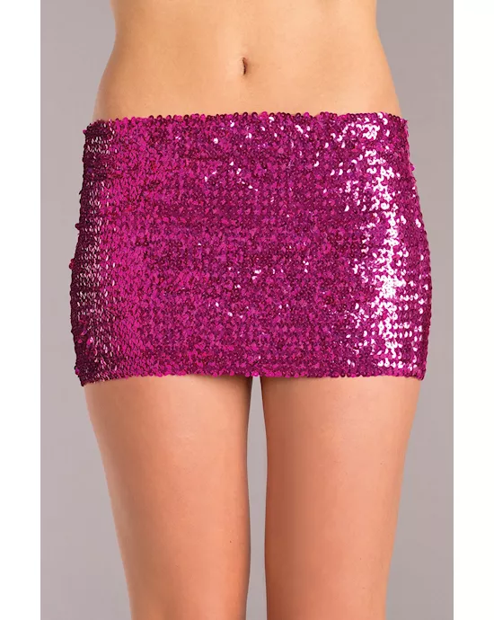 Sequin skirt