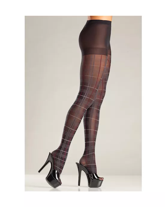 Plaid Princess Pantyhose