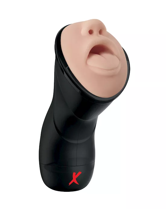 PDX Elite Deep Throat Vibrating Mastorbator