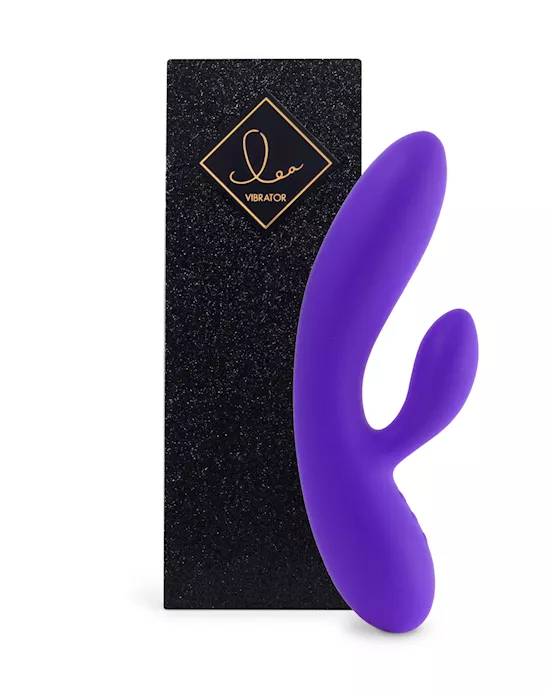 FeelzToys Lea Vibrator Medium Purple Glitter