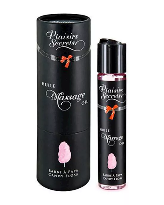 Plaisirs Secrets Massage Oil Candy Floss