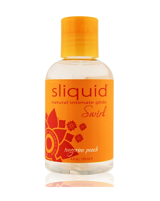 Sliquid Naturals Swirl Lubricant Tangerine Peach 125 Ml