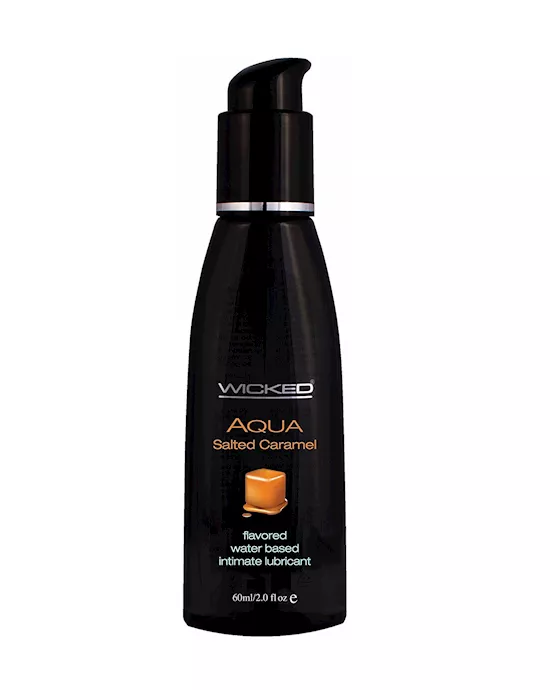 Wicked Aqua Salted Caramel Waterbased Lubricant 60 ml