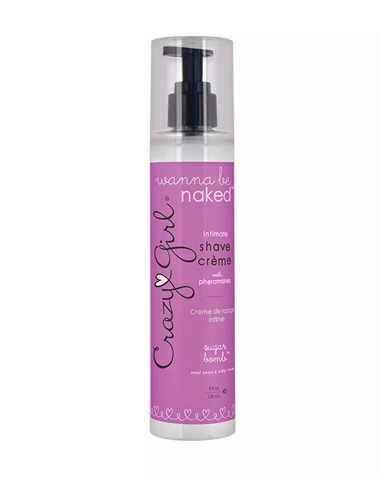 Crazy Girl Wanna Be Naked Intimate Shaving Creme Sugar Bomb