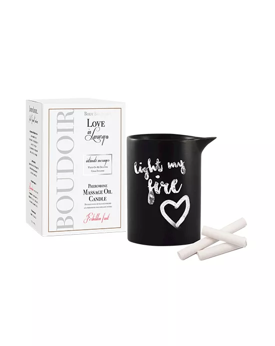 Love in Luxury Soy Massage Candle Forbidden Fruit