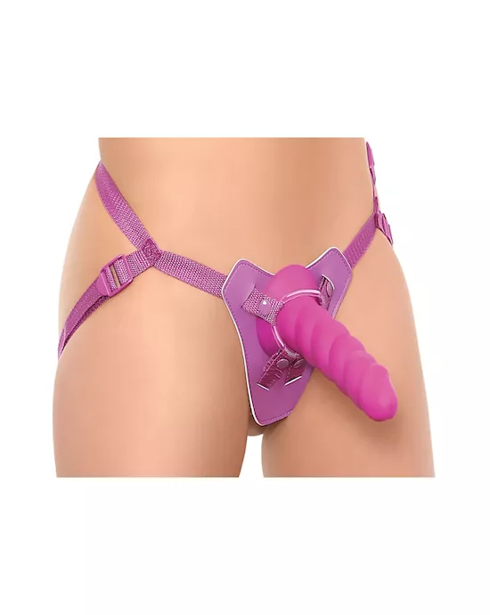Adam & Eves Swirl Strap-On Set
