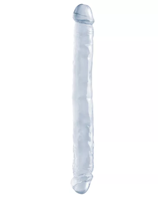 Basix 12 INCH Double Dong Clear