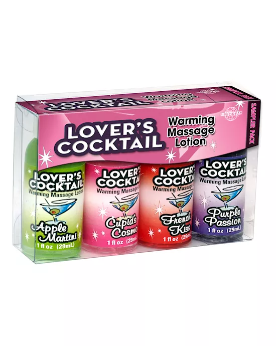 Lovers Cocktails Sampler Pack 4 1oz Bottles