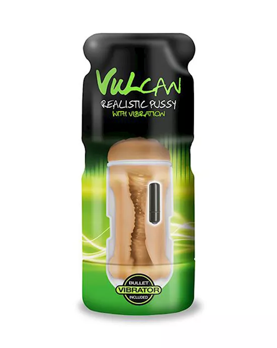 CyberSkin Vulcan Realistic Vibrating Pussy