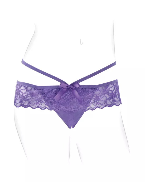 Fantasy For Her Crotchless Panty ThrillHer