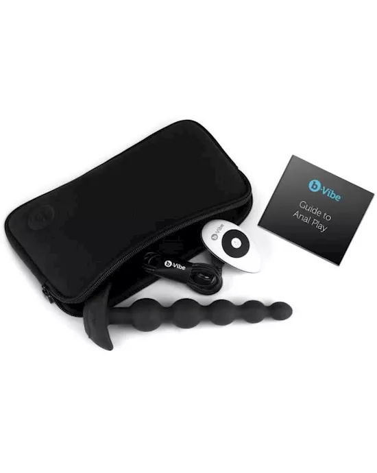 bVibe Cinco Rechargeable Remote Control Anal Beads