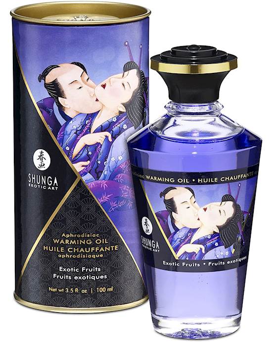 Warming Aphrodisiac Oil - Exotic Fruits