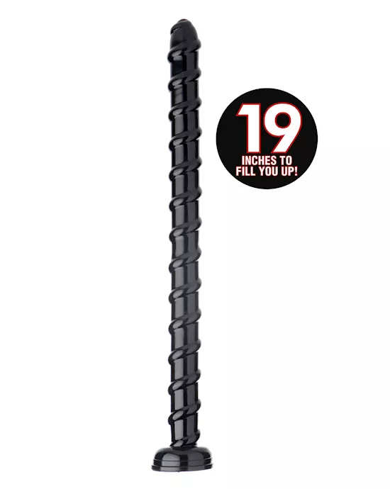 Hosed 19 Inches Swirl Hose Anal Snake