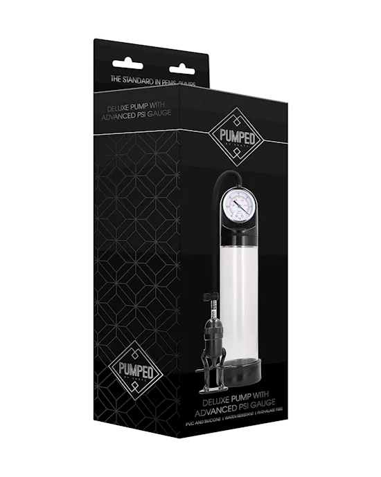 Deluxe Pump With Advanced PSI Gauge