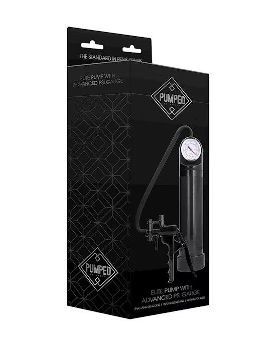 Elite Pump With Advanced PSI Gauge