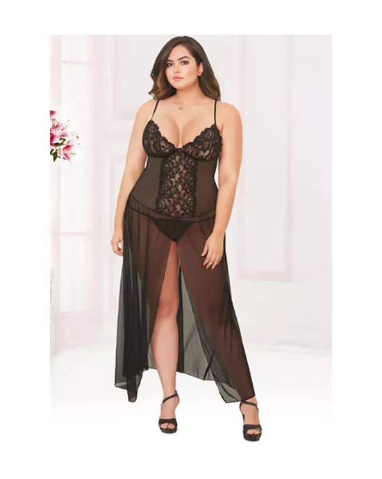 Moonlight Magic Sheer Gown