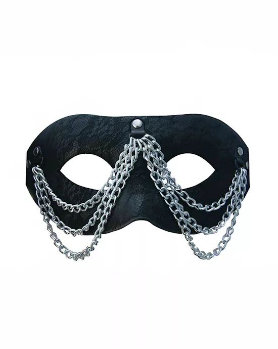 Sincerely Chained Lace Mask