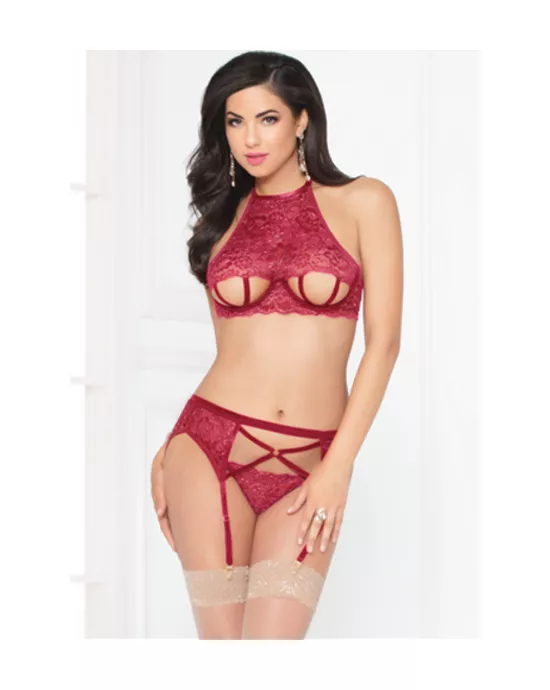 High Society Lace Bra Set