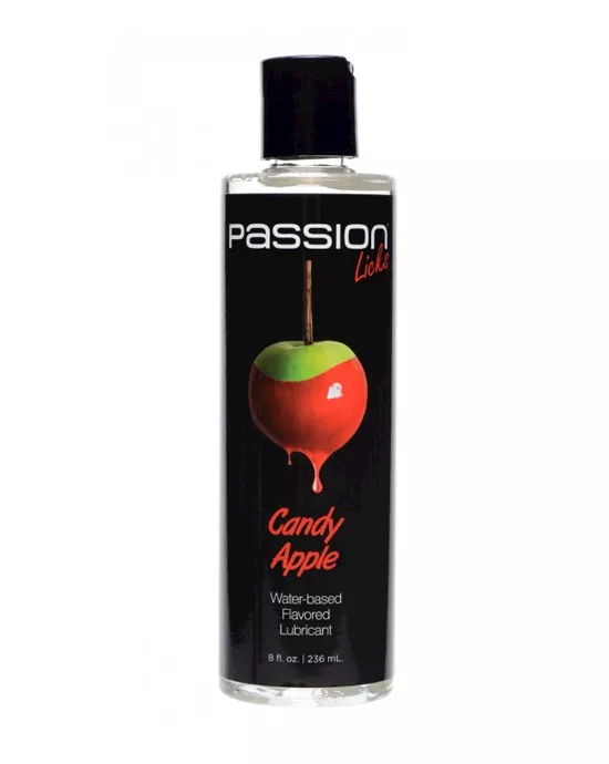 Passion Licks Candy Apple Flavoured Lubricant, 8oz
