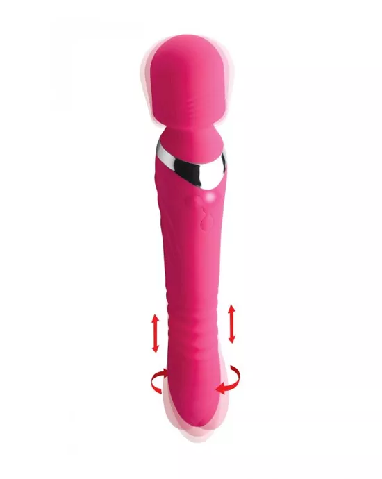 Inmi Ultra Thrusting & Vibrating Silicone Wand
