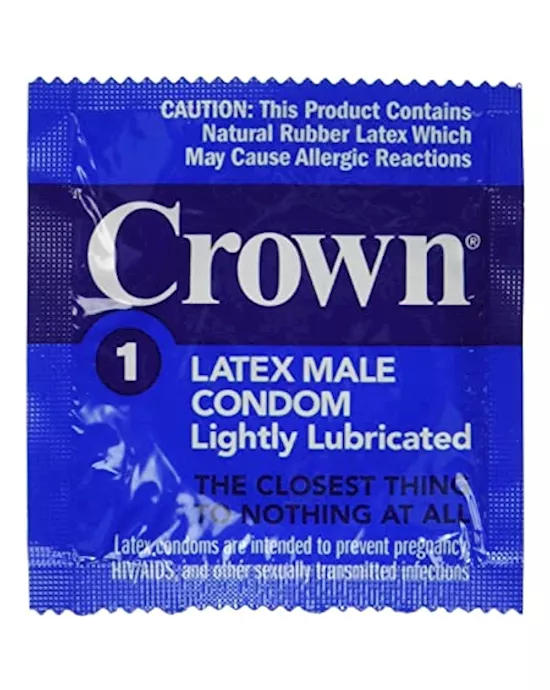Crown Lubricated Condoms - 1000 Pack