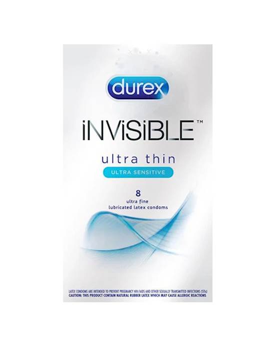 Durex Invisible Condoms 8 Pack