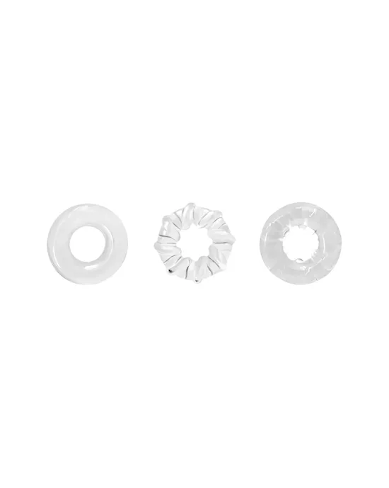 Renegade Dyno Cock Rings - Set Of 3