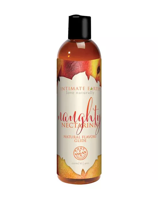 Intimate Earth Natural Flavours Glide  Nectarine