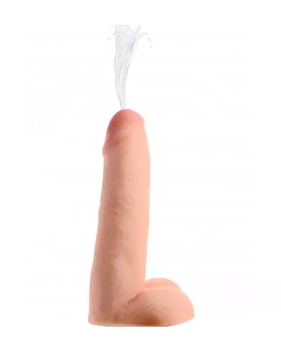 8 Inch Realistic Dual Density Squirting Dildo