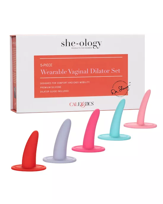 She-ology 5 Piece Wearable Vaginal Dilator Set