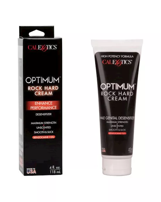 Optimum Rock Hard Cream Desensitiser 118ml