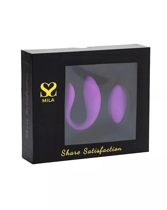 Share Satisfaction MILA remote controlled Couples Vibrator