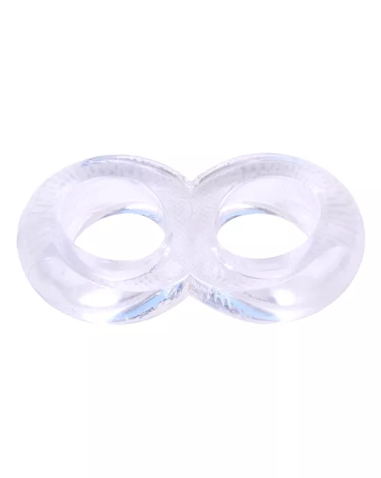 Duo Cock 8 Ball Ring