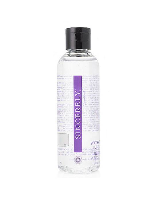 Sincerely By Sportsheets Water Based Lubricant 