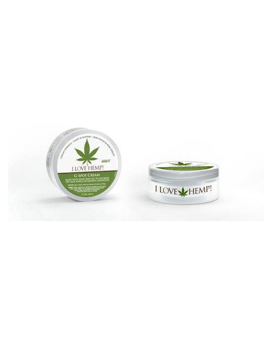 I Love Hemp G-spot Cream Jar