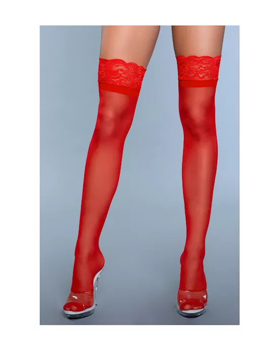 Keep A Secret Thigh Highs
