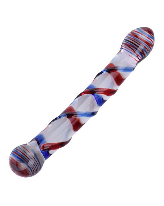 Blue Lines Dual Glass Massager 