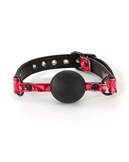 Sinful Soft Silicone Gag Pink