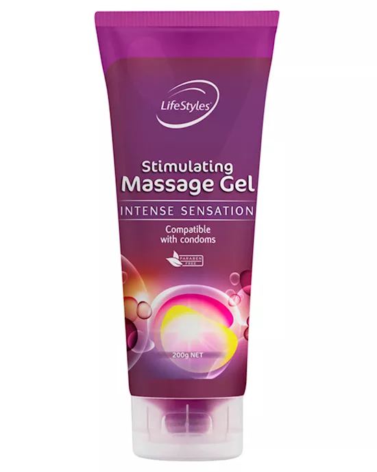 Lifestyles Stimulating Massage Gel - 200gm