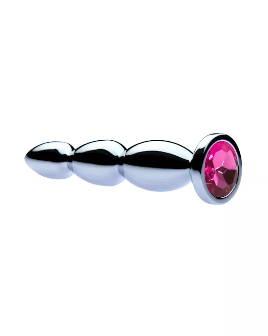 KinKi Jewelled Triple Bulb Butt Plug - 4.1 Inch